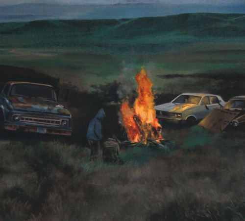 nburbeck:  Nate Burbeck | on tumblrJudith Basin, Montana, Oil on Canvas, 24 x 56 inches, 2015