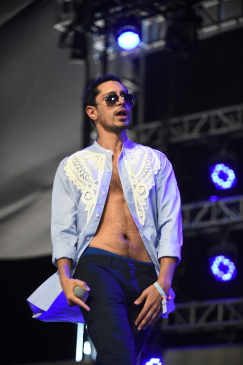 Riz MC of the Swet Shop Boys performs at the Mojave Tent during day 2 of the Coachella Valley Music 