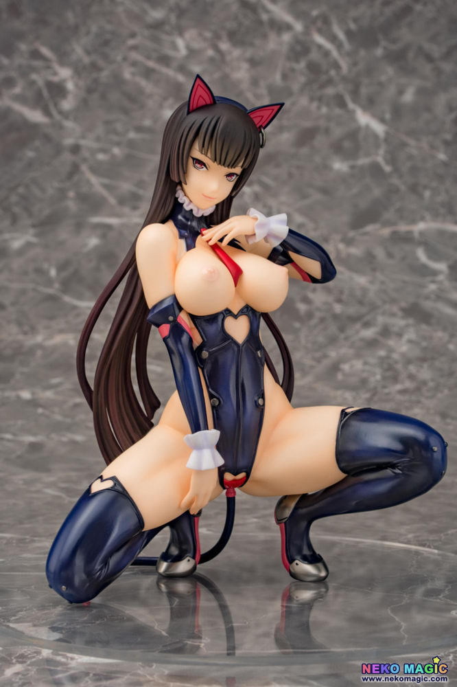 QueenTed Illustrator Collection Ban! Nekomusume Maoniang 1/6 PVC Figure   Thanks