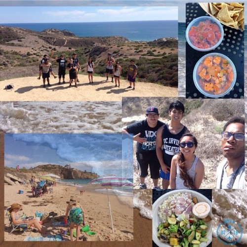 Day 87: Crystal Cove Hike χ Newport Beach χ Bear Flag Fish Co #100happydays #100daycountdowntil21 #fridayfunday (at Newport Beach, California)