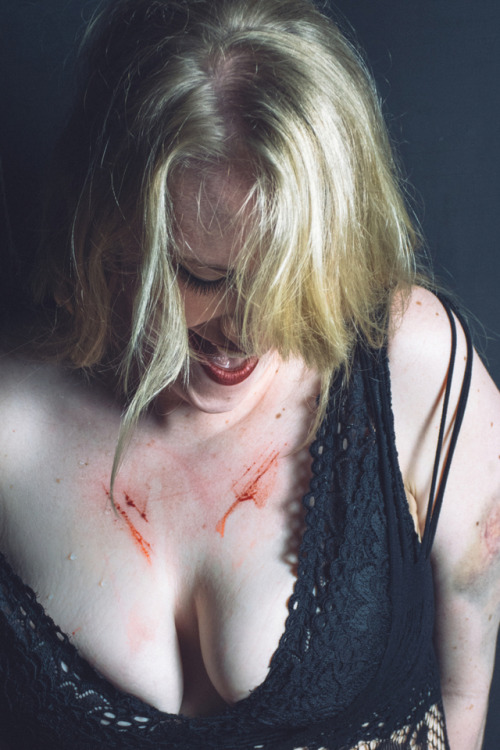 Your lipstick matches your blood | @hatebeckinsale tied and cut by Secondfloor | images by @gaping-l