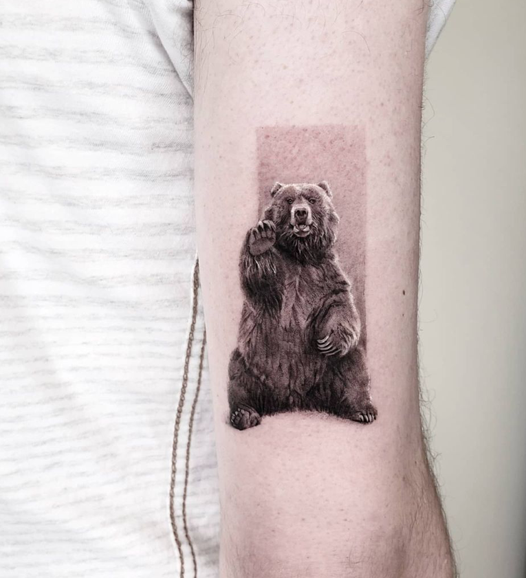 Explore the 15 Best Bear Tattoo Ideas February 2019  Tattoodo