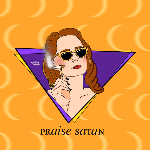 PRAISE SATAN - Zeldaig @mariiahrainbow​