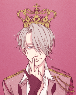 lordzuuko: The Russian Ice King ♔  (Yuri Plisetsky) | Redbubble 