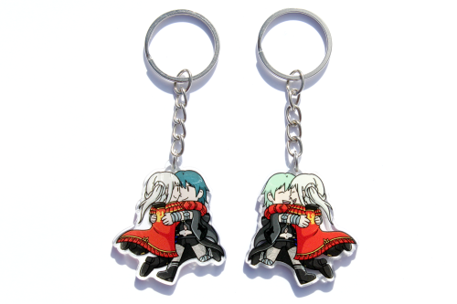 Hey everyone!! My Fire Emblem Three Houses merch is here!! I spent a lot of time working on these so