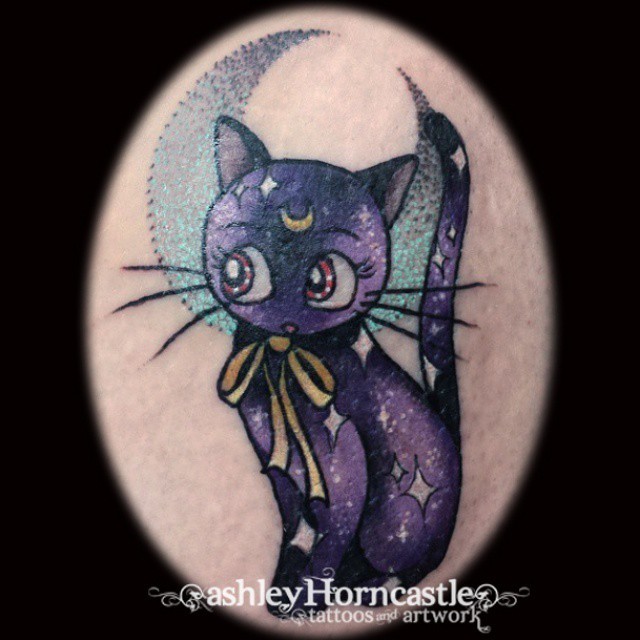 luna from sailor moon tattooTikTok Search