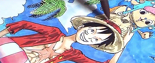 capebaldy:  Happy birthday to the genius behind One Piece, Eiichiro Oda!  End Product: 