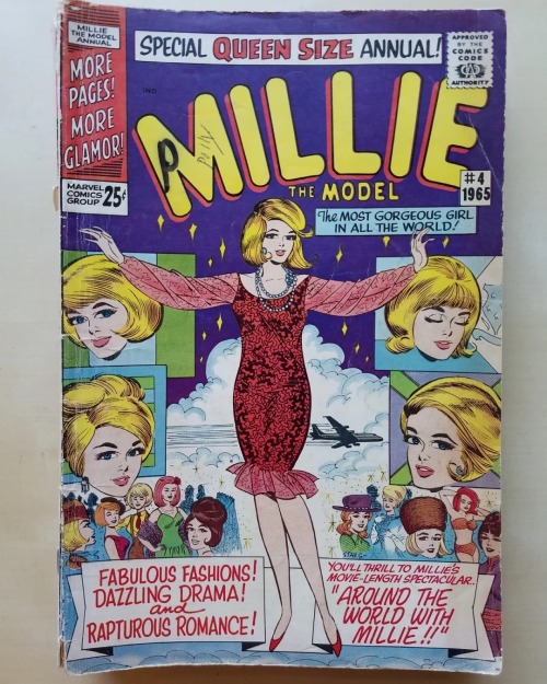 Today&rsquo;s estate sale find. It&rsquo;s my understanding that Millie has not appeared in 