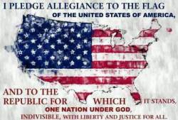 saveouramericansouls:  I pledge allegiance to the Flag of the United States of America, and to the Republic for which it stands, one Nation under God, indivisible, with liberty and justice for all.God bless America!