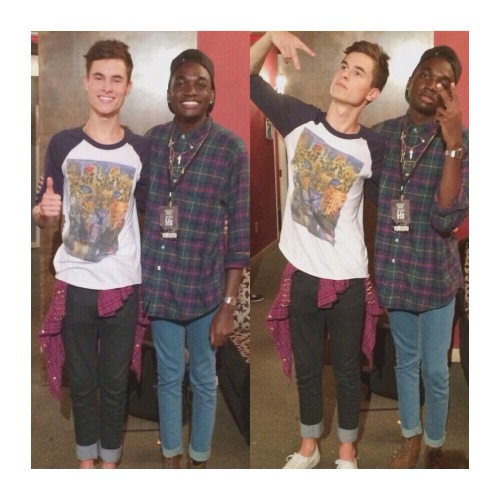 our2ndlife-news: @KianLawley: “@lifeofrickey: Light skin twins united✊@KianLawley”