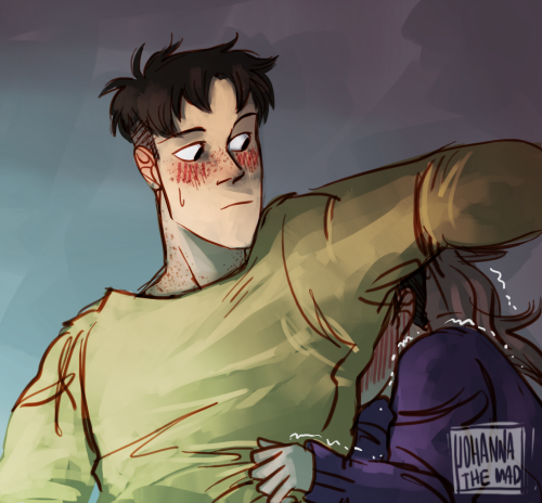 johannathemad:  there’s a big lack of MarcoxFem!Jean so i’m fixing that 