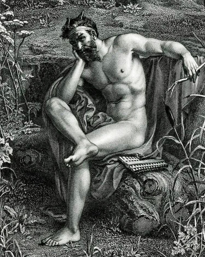 antonio-m:“Pan”, by Jean Ferdinand Joubert (1810–1884). French engraver, photographer and inventor. 