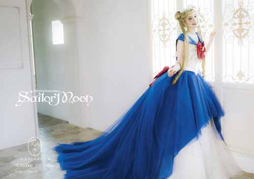 senshidaily: sailor moon wedding dress collection supervised  by naoko