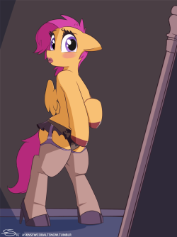 asknsfwcobaltsnow:   Have some goddamn Scootaloo