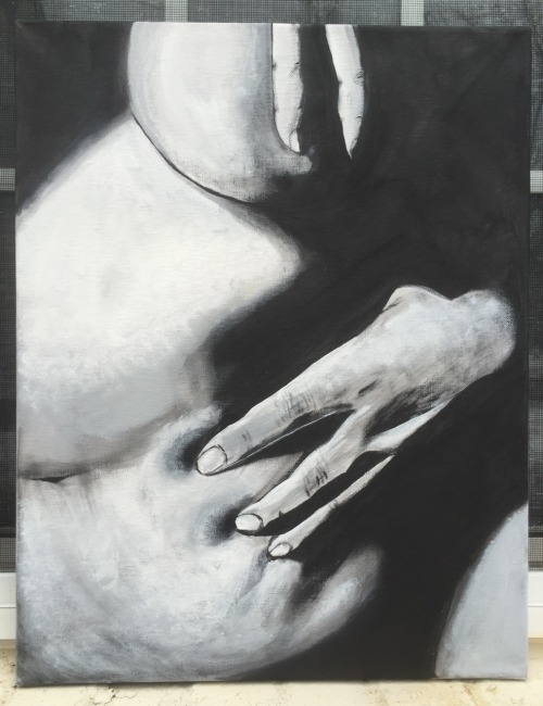 suchafatash:And here is a black and white thing that I did. Love it!