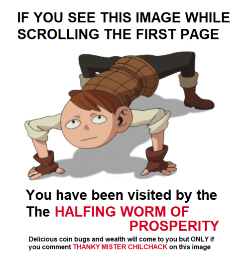 HALFLING WORM OF PROSPERITY NOW IN HD