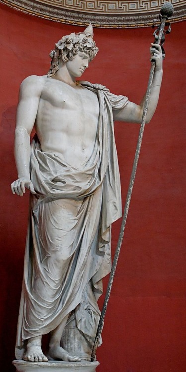 cloudyskiesandcatharsis: Dionysus,the god of the grape harvest, wine making and wine, of r