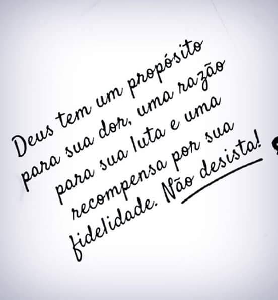 Ei, Jesus está contigo, não desista!