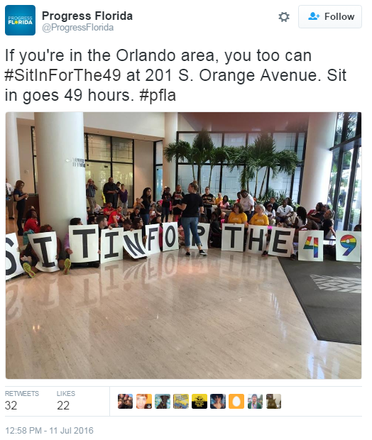 iwriteaboutfeminism:  Activists in Florida have begun what is planned to be a 49-hour