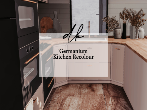 9K Tumblr Followers Gift! - Germanium Kitchen RecolourD O W N L O A D | PATREON (FREE)- 12 objects- 