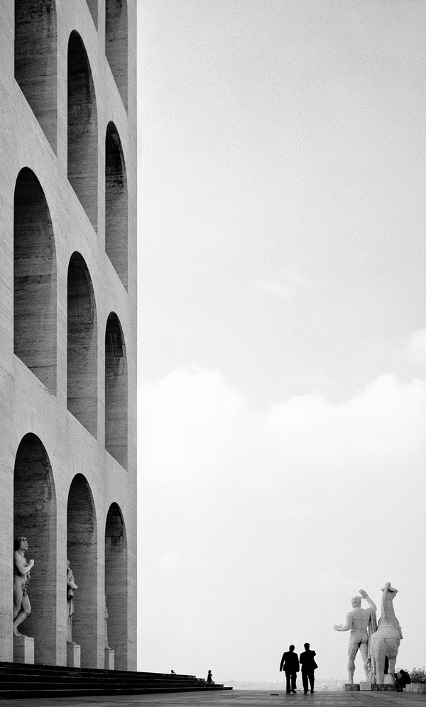 hoscos:  Rome, 1955 by Elio Ciol