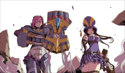 carrythe-fire:  Caitlyn + vi 