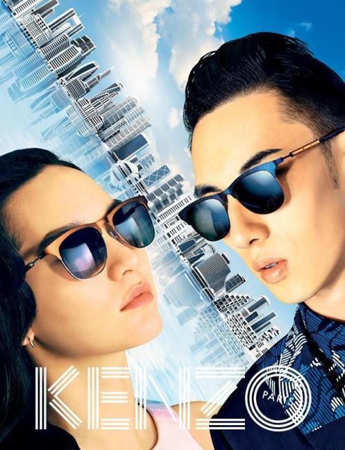 KENZO has done yet another creative great work for their new spring/summer 2015 campaign featuring. 