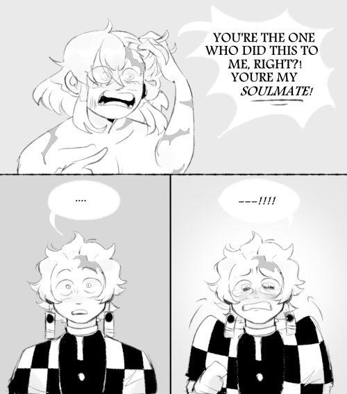 Inotan Soulmate Au, Where Your Soulmate’s Scars Appear On Your Body As Well