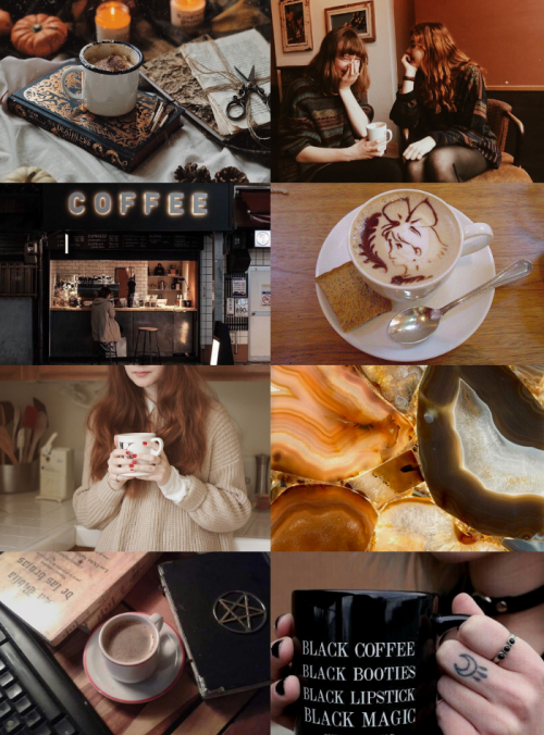 Witch Aesthetics // Coffee WitchRequestedAncient Egyptian Witch | Bookworm Witch | Night Witch | Pyr