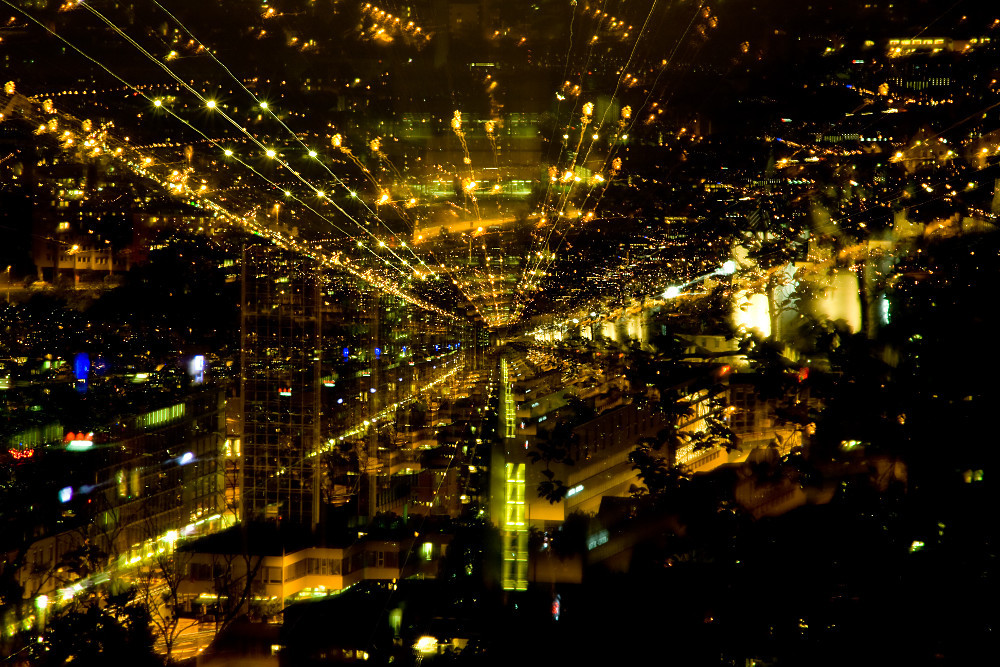 mapartstudio:  Nightlight Baden Artists: Patrick / Marcel from mapartstudio.ch 
