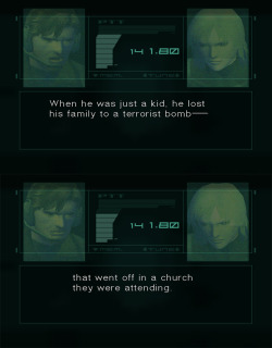 thewhoreofasgard:The greatest twist in MGS2.