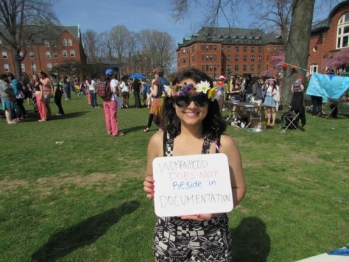 lgbtqblogs:Mount Holyoke Students Advocate For The Inclusion Of Transgender Students Their Women’s C