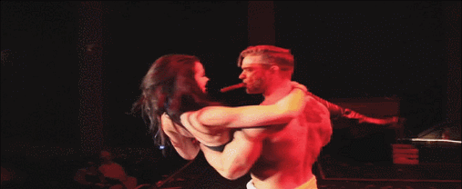 otherluces:  ontheashes:  WWE’s Paige gets a lapdance.Where is this video?  I was about to link it, but it looks like it was made private on vimeo. =( Thank goodness someone made the gifs because it was fogged-screen-inducing…