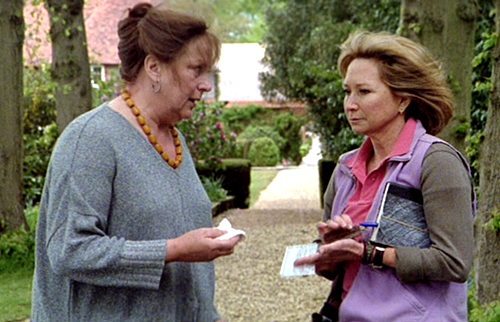 hemlock-in-the-cocktails:     Felicity Kendal and Pam FerrisAnd No Birds Sang (2003)Rosemary and Thy