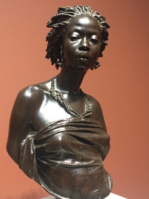Charles-Henri-Joseph Cardier, French, 1827-1905Bust of an African Woman, 1851, Bronze