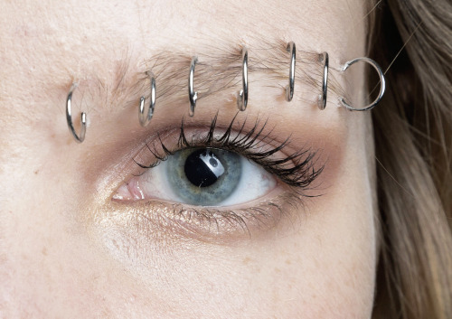 telojuropordior:  the piercings of rodarte spring/summer 2015 collection. 
