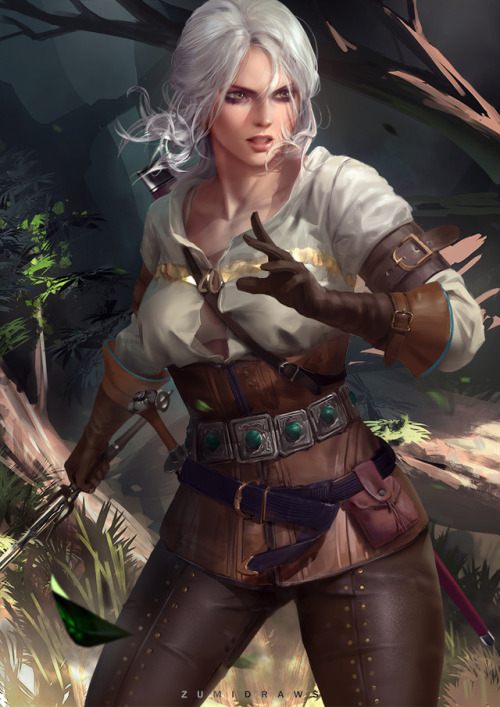 Porn Pics zumidraws: Ciri from The Witcher ________________________