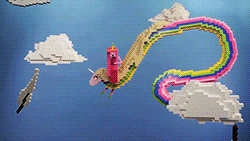 i-am-princess-bubblegum:  dewogong:  Video: Adventure Time Intro - LEGO Version