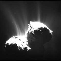 Jets From Comet Churyumov-Gerasimenko #Nasa #Apod #Esa #Rosetta #Comet #Space #Astronomy