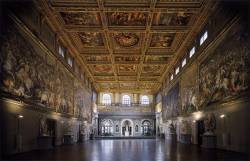 Renaissance-Art:  Giorgio Vasari C. 1555-1565 Palazzo Vecchio Florence    