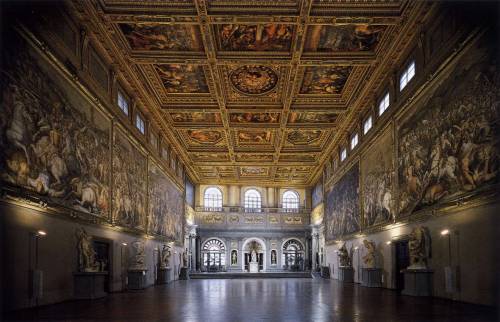 renaissance-art:  Giorgio Vasari c. 1555-1565 Palazzo Vecchio Florence    