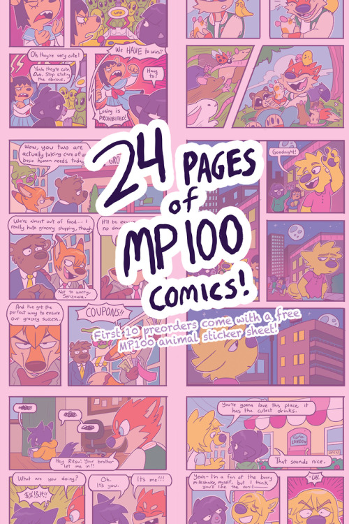 TAILS FROM SEASONING CITY: An #MP100 fancomic is now open for preorders! This 24 page comic includes