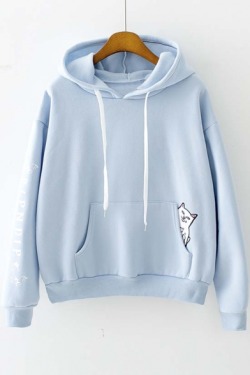 sneakysnorkel:  Cute sweatshirts. Blue  \  Brown  \  Blue Beige  \  Green  \  White Pink  \  White  \  Green Which one do you like? 