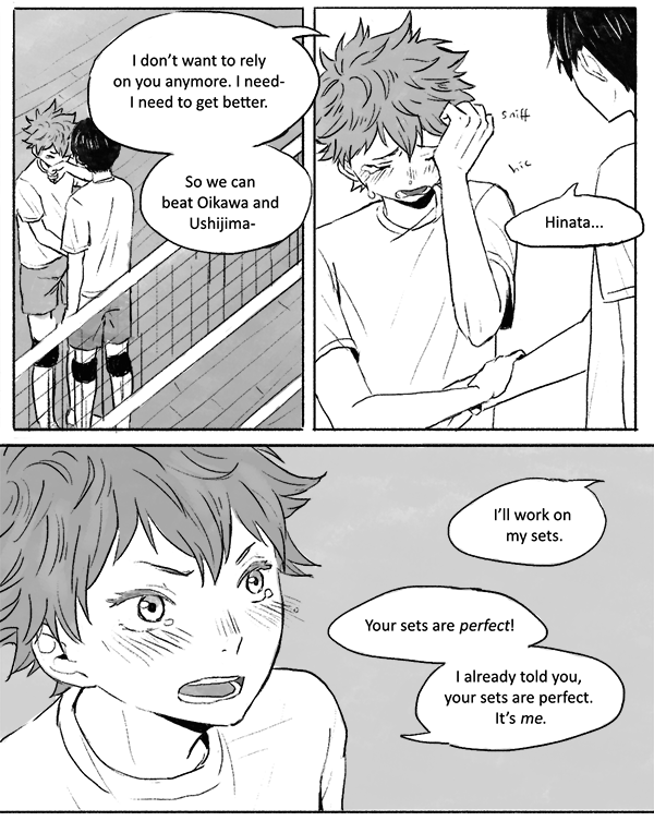 azusina:  breakdown &amp; repair … inspired by @meyoco’s post if Hinata had