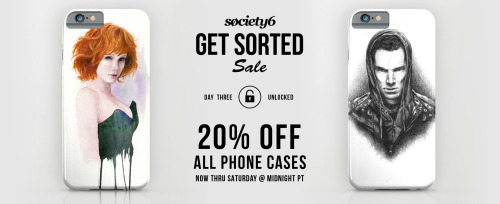 Are you ready for Day 3? Today we have  20% off all Phone Cases! There will be a new offer every day