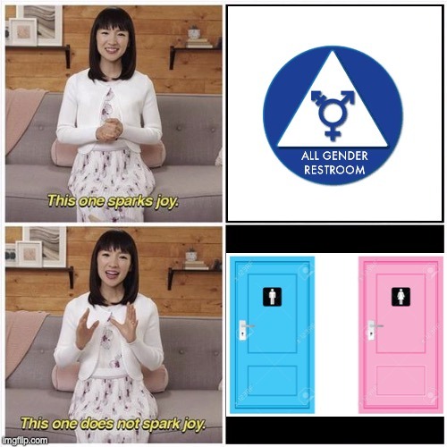 Queer Memes Id The Marie Kondo Meme The First Panel Shows A