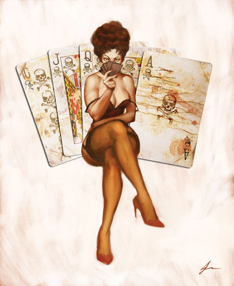 fuckyeahburlesque: Justin Erickson: Pin-up Ghouls