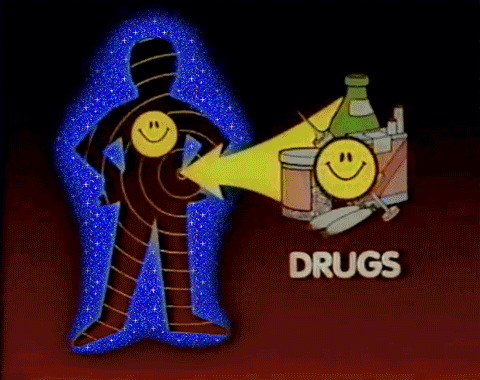 yodaprod: “ Anti Drug Message “Straight Up” (1988) ”