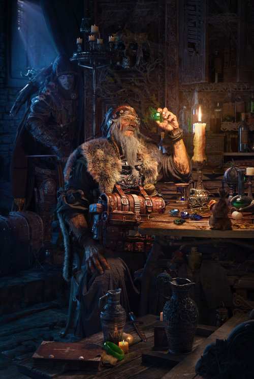 cinemagorgeous:Orphan and the Jeweler  by artist Yao Linger.