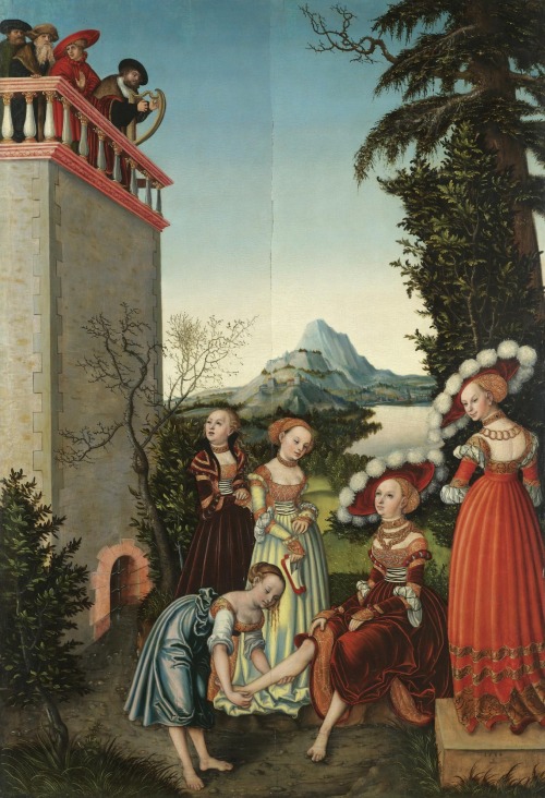 &ldquo;David and Bathsheba&rdquo; by  Lucas Cranach the Elder, 1534 and &ldquo;Beheading of St. John